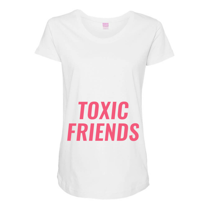 Toxic Friends - Boywithuke Maternity Scoop Neck T-shirt by cm-arts | Artistshot