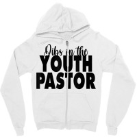 Dibs On The Youth Pastor Wife Gift For Missionary Christian T Shirt Zipper Hoodie | Artistshot