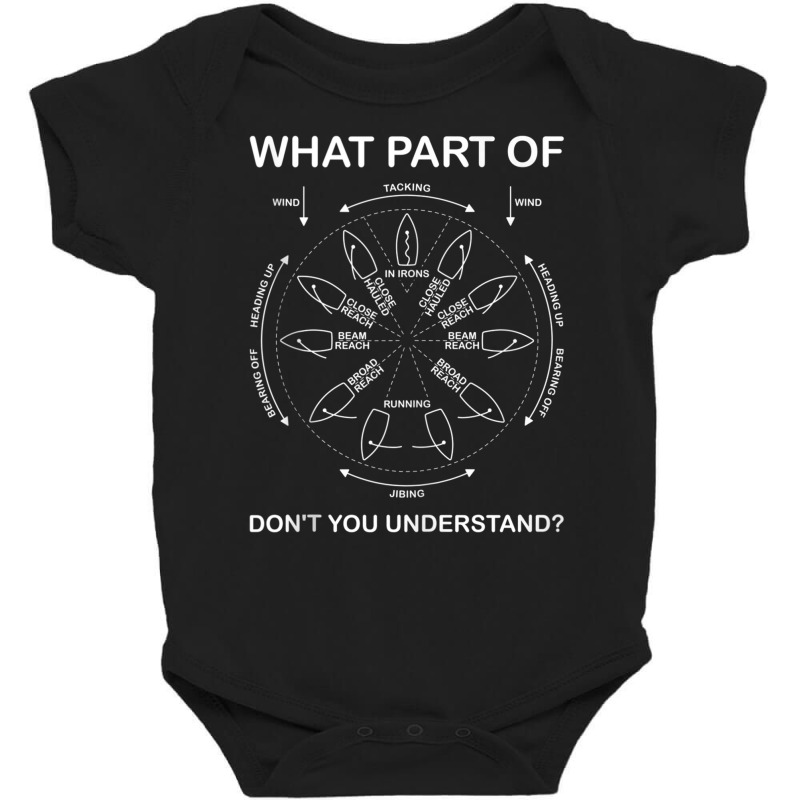 Points Of Sail Manoeuvre Sailing Ship Sailor Tank Top Baby Bodysuit | Artistshot