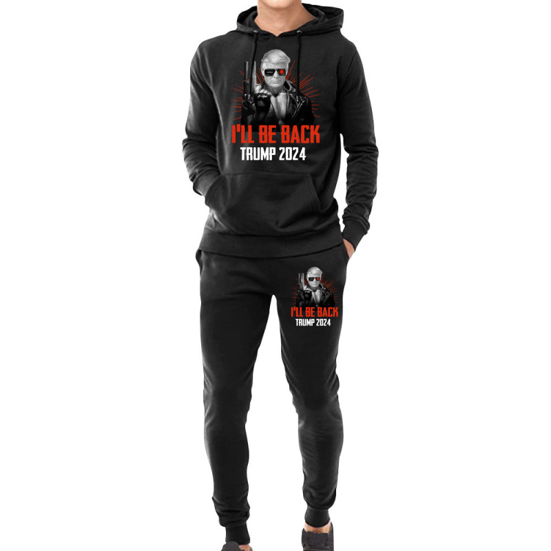 Trump I'll Back Trump 2024 Hoodie & Jogger Set | Artistshot