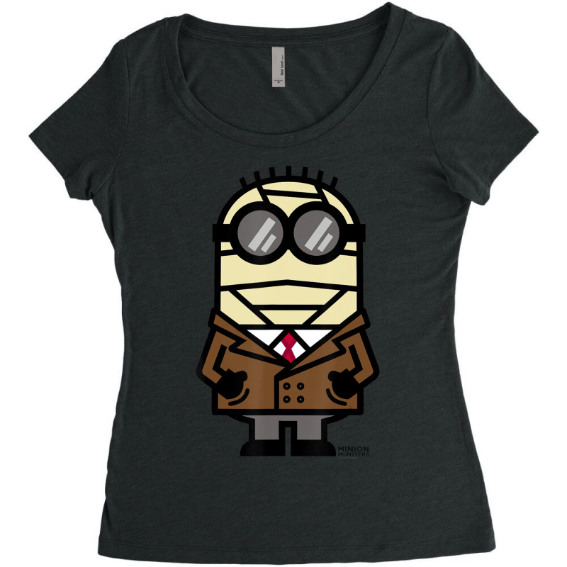 Invisible Halloween Monster Women's Triblend Scoop T-shirt by BuiDoc | Artistshot