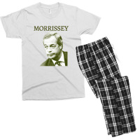 Morrissey Nigel Farage Parody Design Men's T-shirt Pajama Set | Artistshot