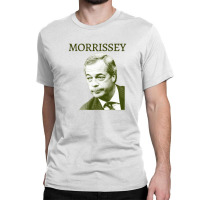 Morrissey Nigel Farage Parody Design Classic T-shirt | Artistshot