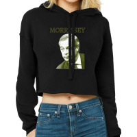 Morrissey Nigel Farage Parody Design Cropped Hoodie | Artistshot