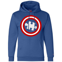 Autism Awareness  Captain Autism T Shirt Champion Hoodie | Artistshot