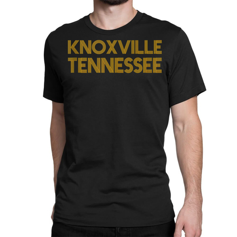 Knoxville Tennessee Vintage Gift Orange Knoxville Tennessee Tank Top Classic T-shirt by cm-arts | Artistshot