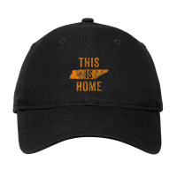 This Is Home Tennessee State Orange Proud Fan Vintage Adjustable Cap | Artistshot