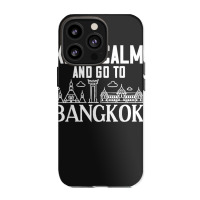 Bangkok Thailand City Skyline Map Iphone 13 Pro Case | Artistshot