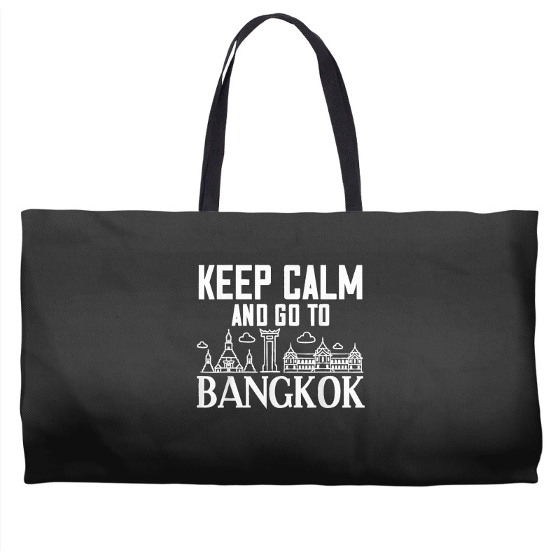 Bangkok Thailand City Skyline Map Weekender Totes by ROMAINEDWILEY | Artistshot