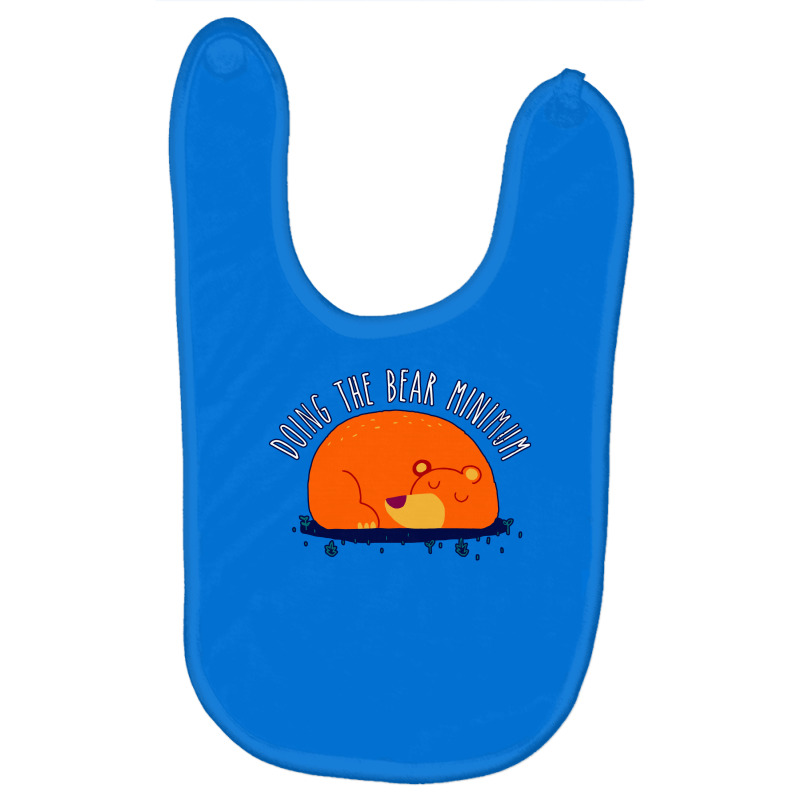 Bear Minimum Baby Bibs | Artistshot