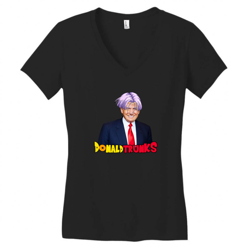 Donald Trunks Gift.png Women's V-Neck T-Shirt by AmberUshka | Artistshot