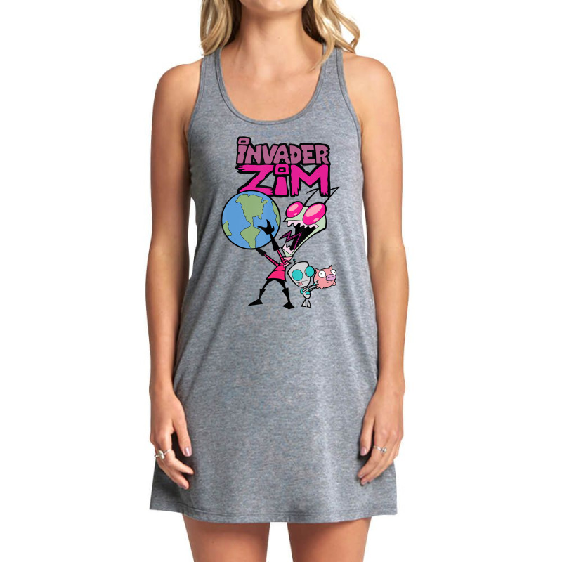 Invader Zim Holding World Tank Dress by cm-arts | Artistshot