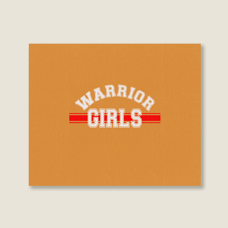 Warrior Girls 2 Landscape Canvas Print | Artistshot