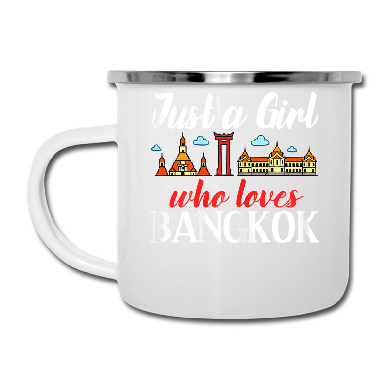 Bangkok Thailand City Trip Skyline Map Camper Cup by ROMAINEDWILEY | Artistshot