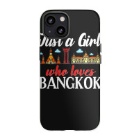 Bangkok Thailand City Trip Skyline Map Iphone 13 Case | Artistshot