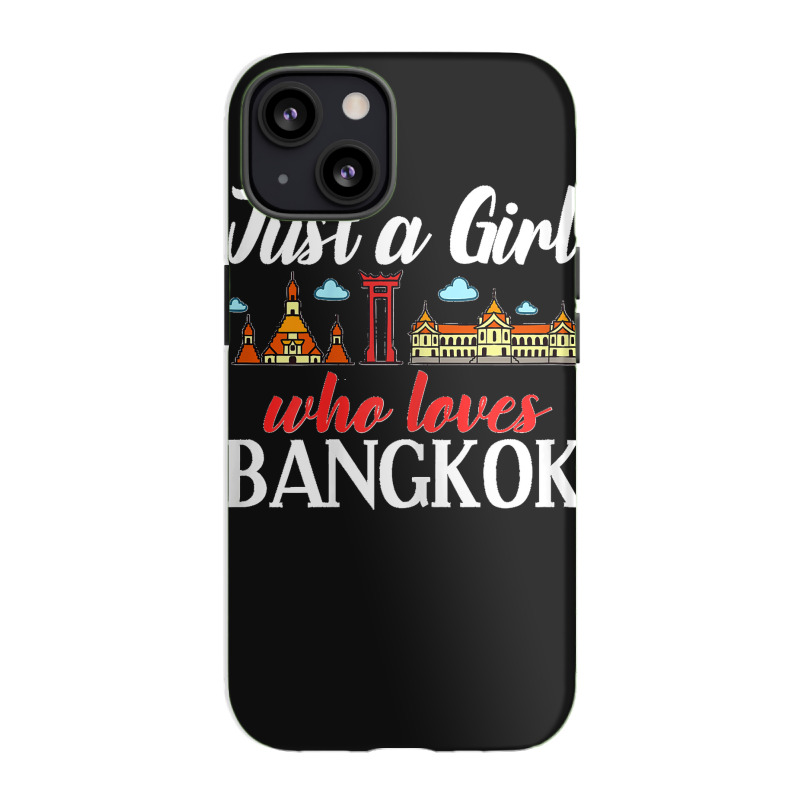 Bangkok Thailand City Trip Skyline Map iPhone 13 Case by ROMAINEDWILEY | Artistshot