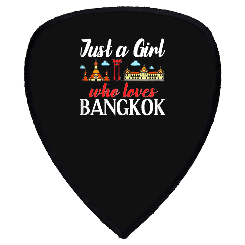 Bangkok Thailand City Trip Skyline Map Shield S Patch by ROMAINEDWILEY | Artistshot