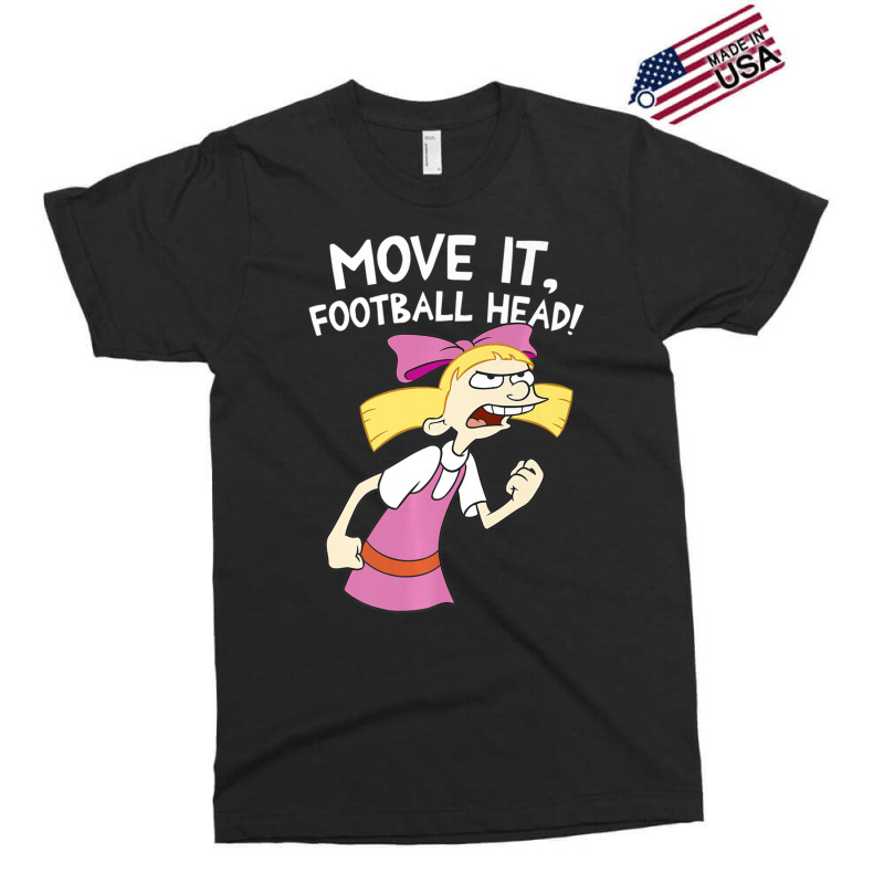 Hey Arnold Helga Move It Football Head Exclusive T-shirt by cm-arts | Artistshot