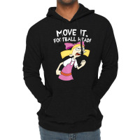 Hey Arnold Helga Move It Football Head Lightweight Hoodie | Artistshot