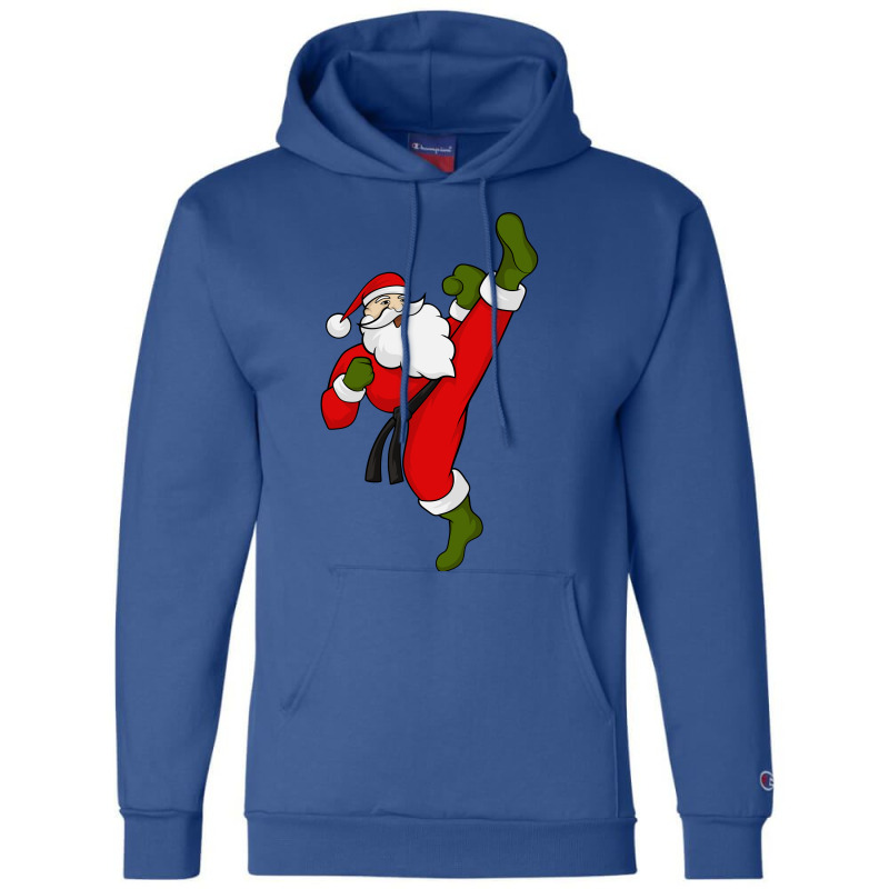 Santa Claus Christmas Taekwondo Champion Hoodie | Artistshot