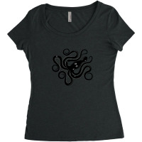 Minoan Octopus Women's Triblend Scoop T-shirt | Artistshot