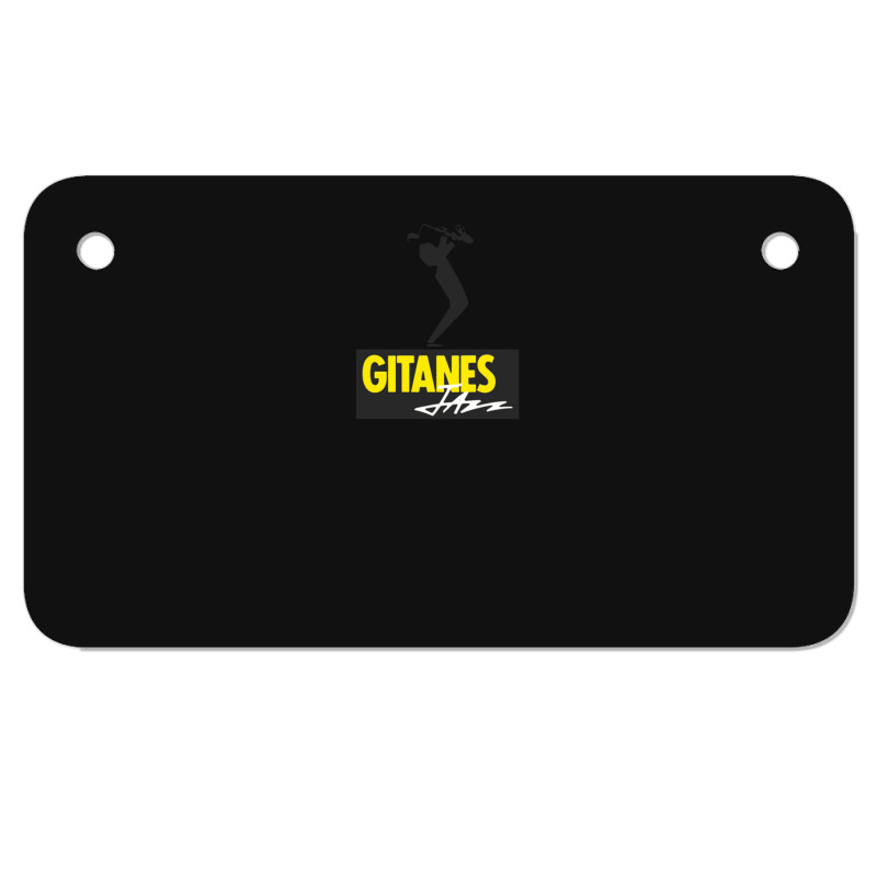 Cool Gitanes Jazz Design Motorcycle License Plate | Artistshot