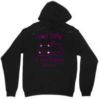 Nap Time Is My Happy Hour Unisex Hoodie | Artistshot