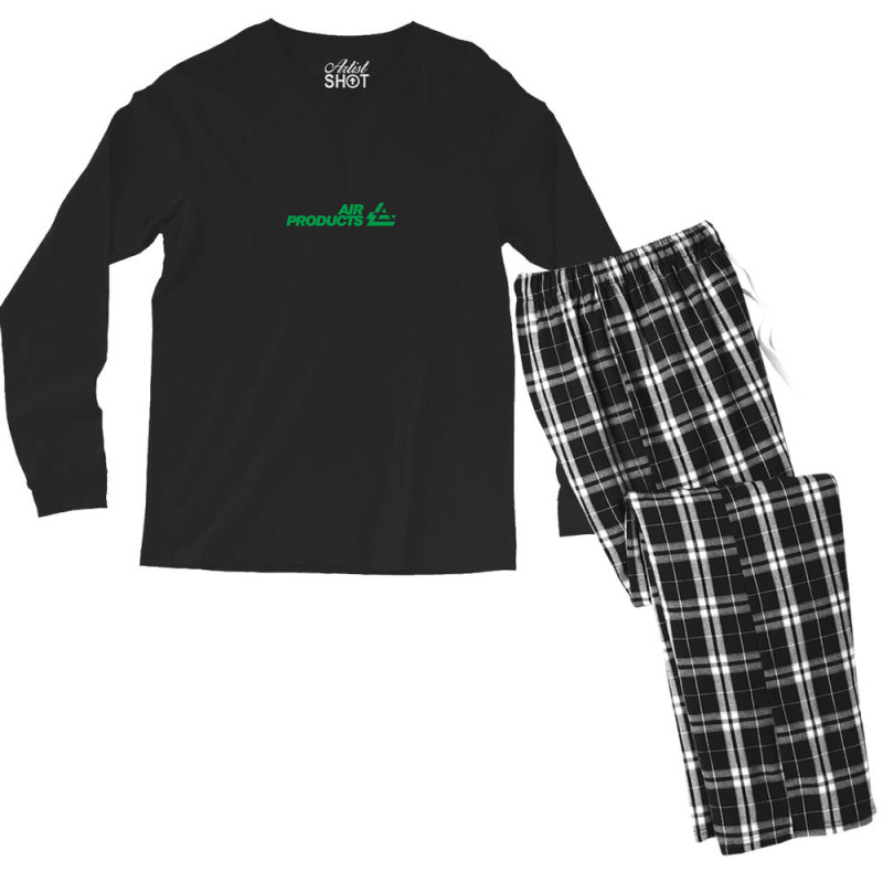 Amazing Air Products Green Design Men's Long Sleeve Pajama Set | Artistshot