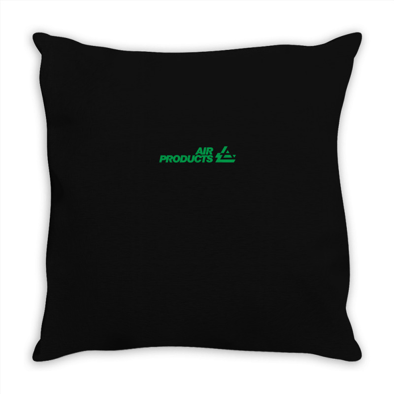 Amazing Air Products Green Design Throw Pillow | Artistshot