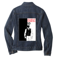 The Tick Chairface Scarface Gift Ladies Denim Jacket | Artistshot