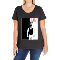 The Tick Chairface Scarface Gift Ladies Curvy T-shirt | Artistshot