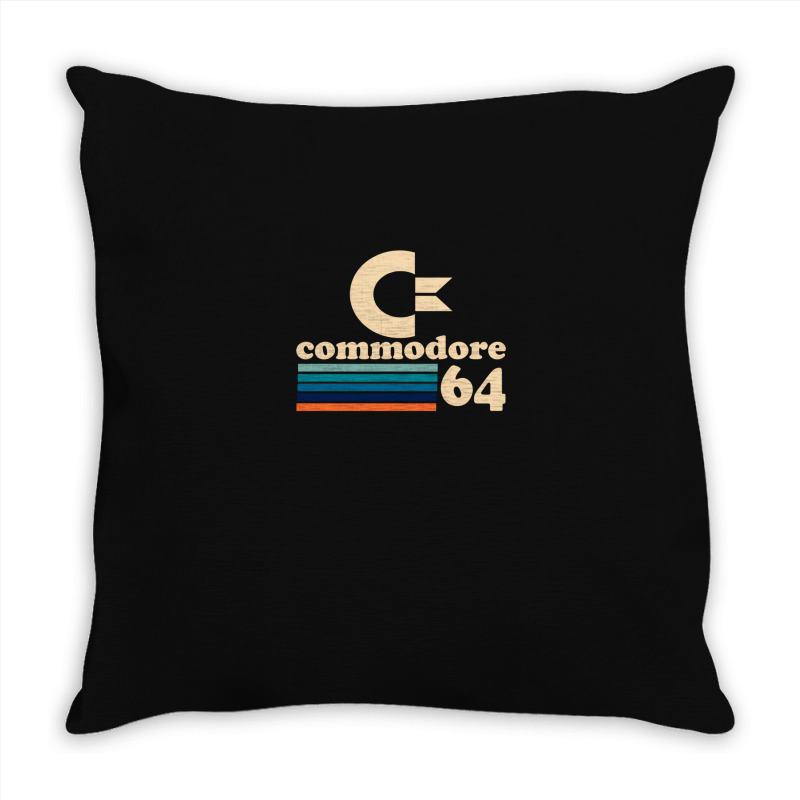 Commodore 64 - Retro Computers Throw Pillow | Artistshot