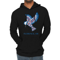 Womens Florence Oregon Native American Indian Kingfisher Bird V Neck T Lightweight Hoodie | Artistshot