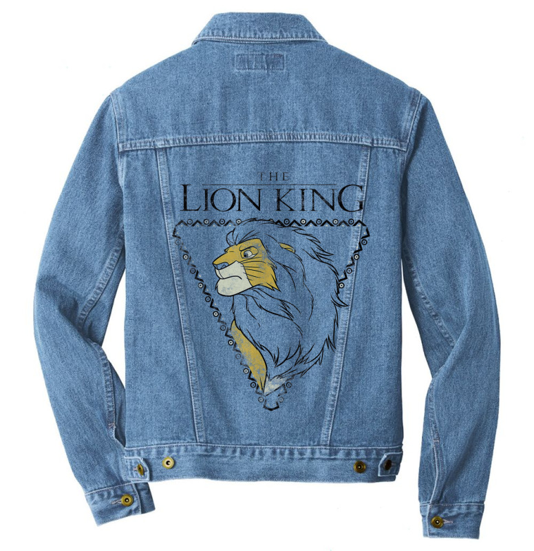 THE LION KING - hand painted denim popular jacket