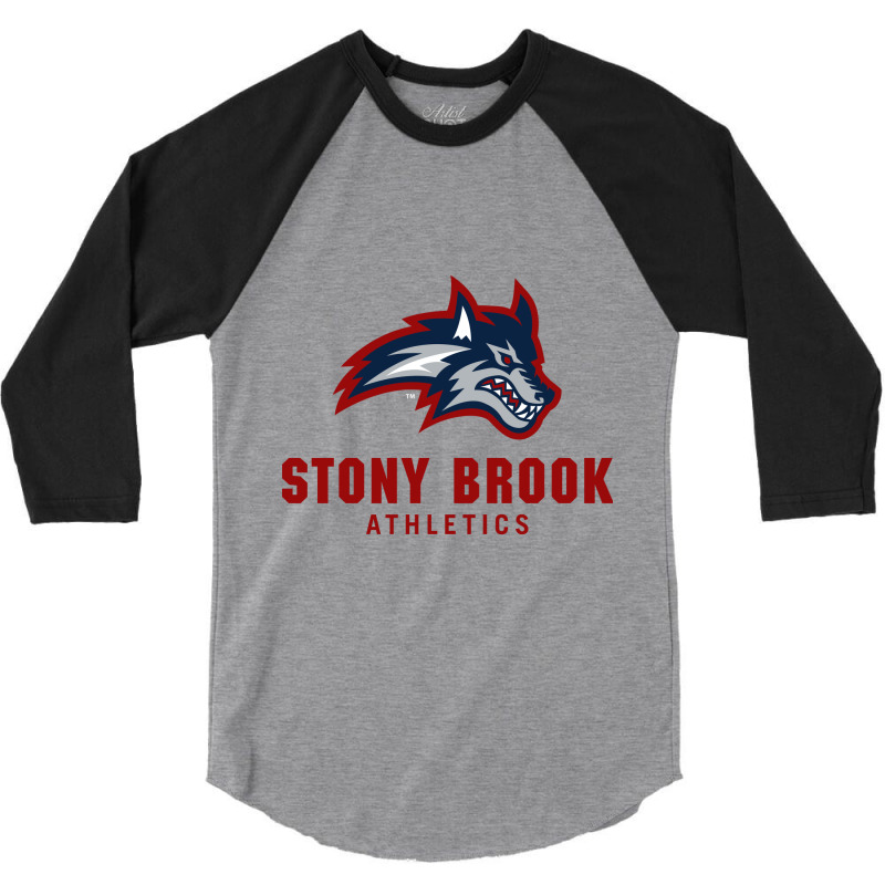 The Seawolves, Stony Brook Univ 3/4 Sleeve Shirt by Cielkenedy | Artistshot