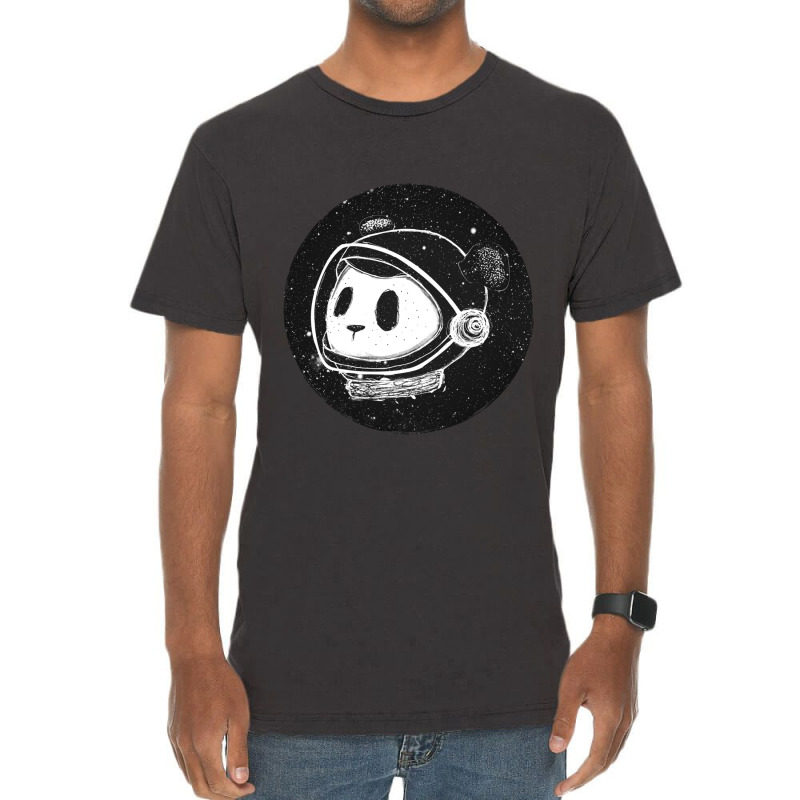 The Martian Panda Vintage T-shirt | Artistshot