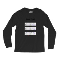 Guitar Chords Drop 2 Dominant 7 Flat Five Long Sleeve Shirts | Artistshot