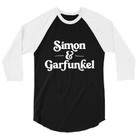 Simon & Garfunkel  Retro Aesthetic Fan Design 3/4 Sleeve Shirt | Artistshot