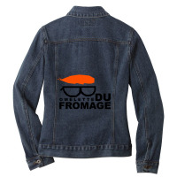 Omelette Du Fromage Gift Ladies Denim Jacket | Artistshot