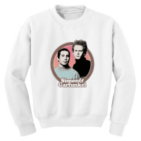 Simon & Garfunkel Original Retro Fan Art Design Youth Sweatshirt | Artistshot