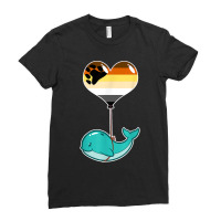 Bear Brotherhood Whale Sexual Identity Ladies Fitted T-shirt | Artistshot