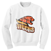 Tigers, Distressed Youth Sweatshirt | Artistshot