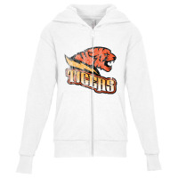 Tigers, Distressed Youth Zipper Hoodie | Artistshot