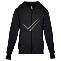 Thunder Force Youth Zipper Hoodie | Artistshot