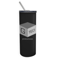 G Ted Productions Skinny Tumbler | Artistshot