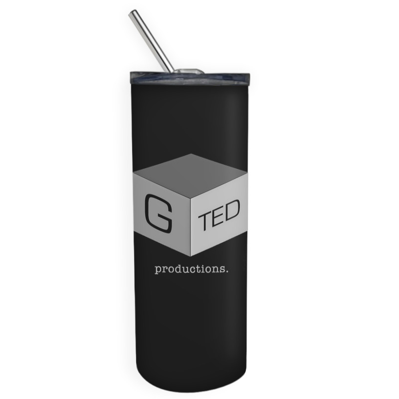 G Ted Productions Skinny Tumbler | Artistshot