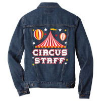 Circus Staff Circus Event Security Carnival Ringmaster T Shirt Men Denim Jacket | Artistshot