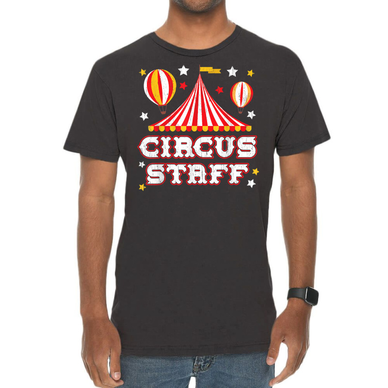 Circus Staff Circus Event Security Carnival Ringmaster T Shirt Vintage T-Shirt by cm-arts | Artistshot