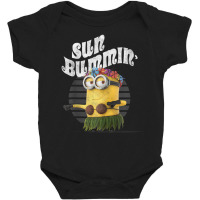 Luau Summer Bummin Portrait Baby Bodysuit | Artistshot