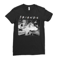 Friends The One Where They All Wear Wedding Dresses Ladies Fitted T-shirt | Artistshot